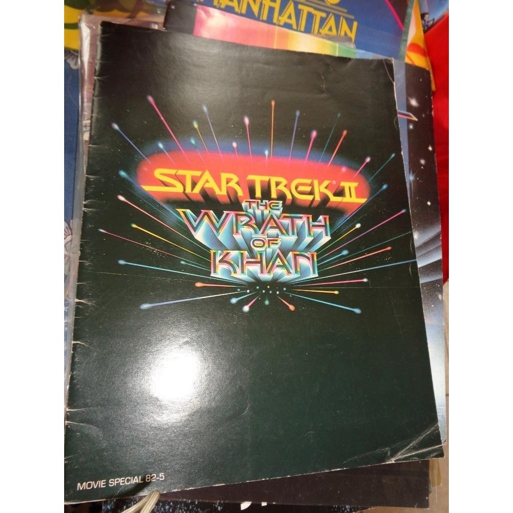 Star Trek II The Wrath of Khan Movie Promo Book Souvenir Program Special 82-5